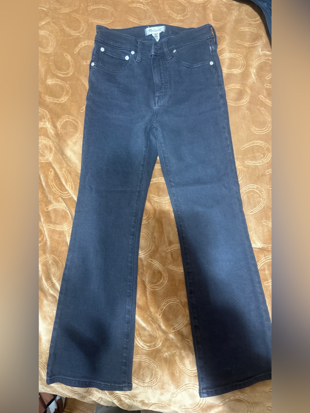 Madewell black High-Rise boot Jeans